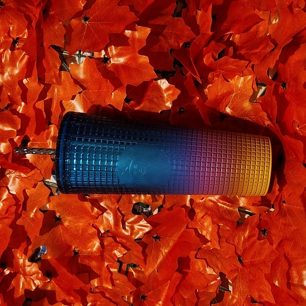 Rainbow Starbucks cup